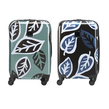 Bold Leaf Hard Suitcases