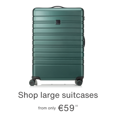 Shop large suitcases from only €59.50