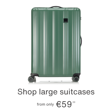 Shop large suitcases from only €59.50