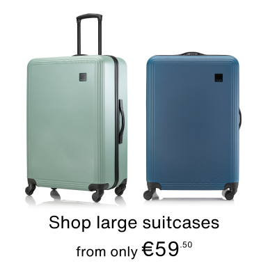 Shop large suitcases from only €59.50