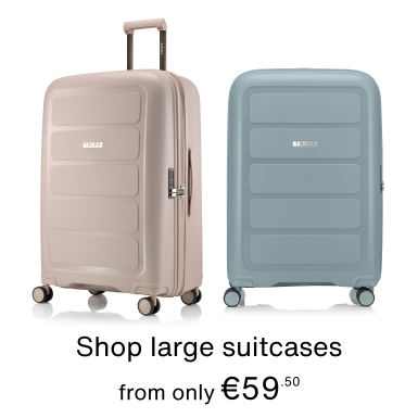 Shop large suitcases from only €59.50