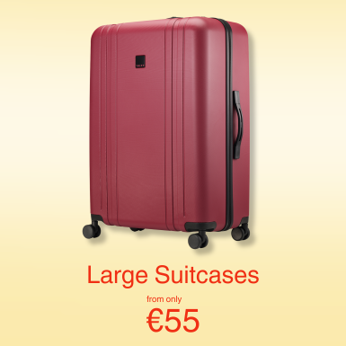 Shop large suitcases from only €55
