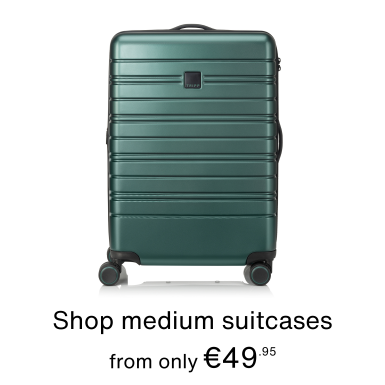 Shop Medium Suitcases from only €49.95