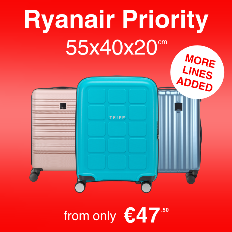 Shop Ryanair Priority Cabins, from only €47.50