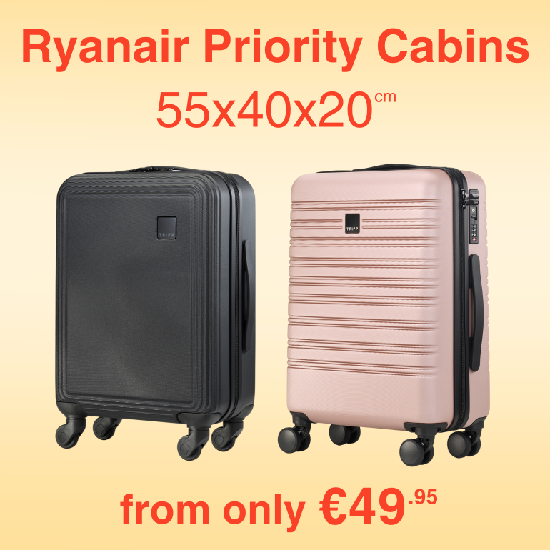 Shop Ryanair Priority Cabins, from only €49.95