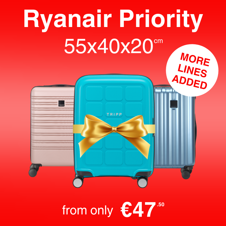 Shop Ryanair Priority Cabins, from only €47.50