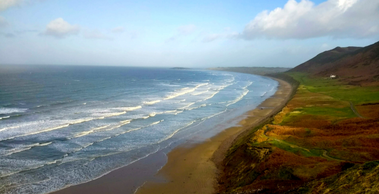 Rhossili Bay Wales