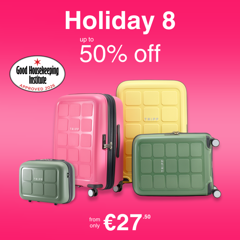 Shop Holiday 8, up to 50% off, from only €27.50. Good Housekeeping Approved.