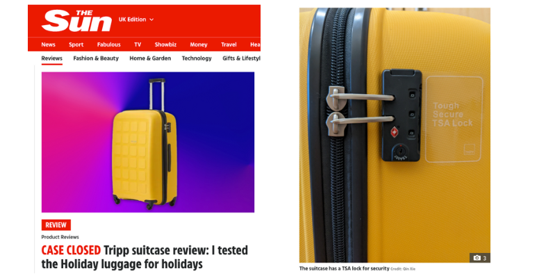 The Sun - Tested Holiday Suitcase
