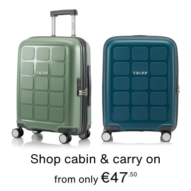 Shop cabin & carry on from only €47.50