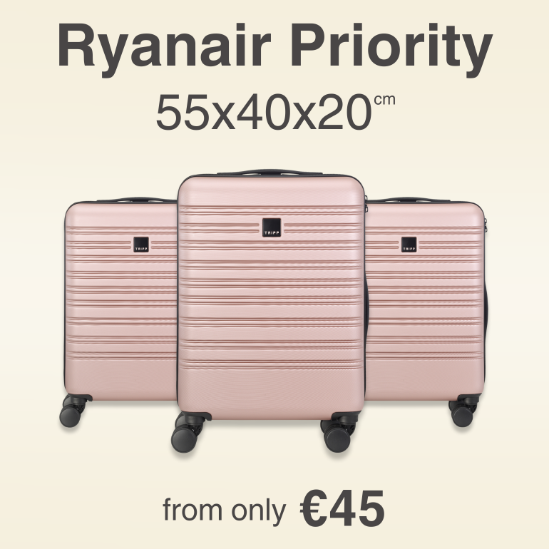 Ryanair Priority 55x40x20cm, from only €45