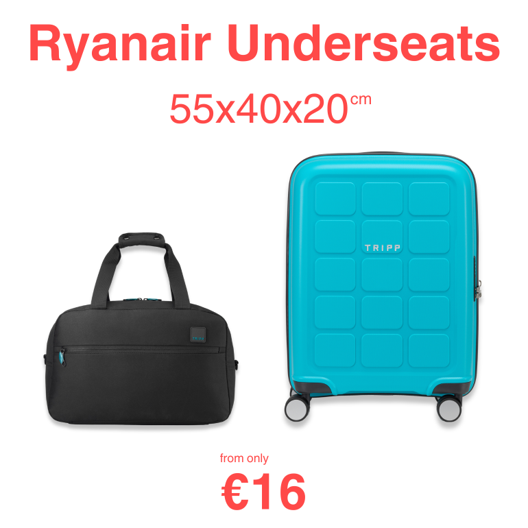 Ryanair Priority 55x40x20cm, from only €45