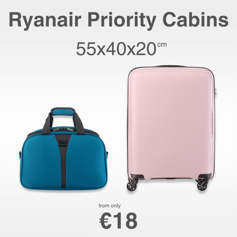 Shop Ryanair Priority Cabins from only €18