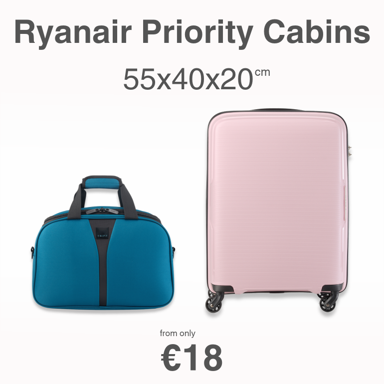 Shop Ryanair Priority Cabins from only €18