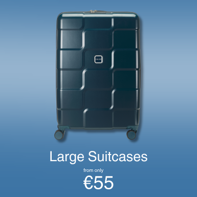 Shop large suitcases, from only €52