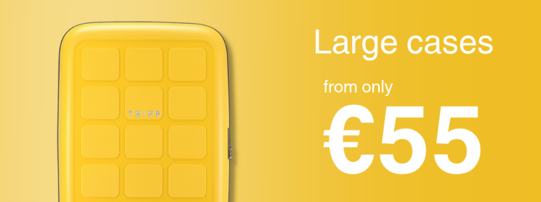 Shop large suitcases, from only €52