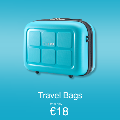 Shop travel bags, from only €16