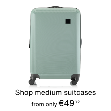 Shop medium suitcases, from only €49.95