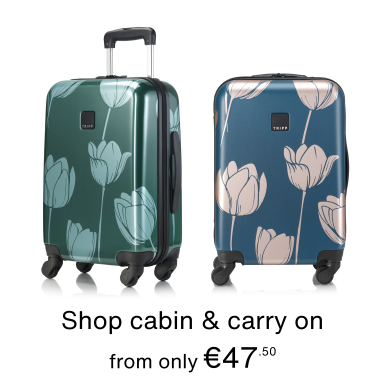 Shop cabin and carry-on suitcases, from only €49.95