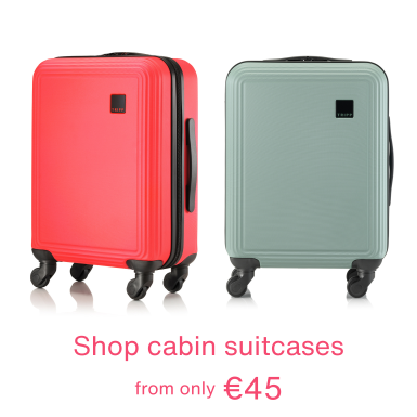 Shop cabin and carry-on suitcases, from only €47.50