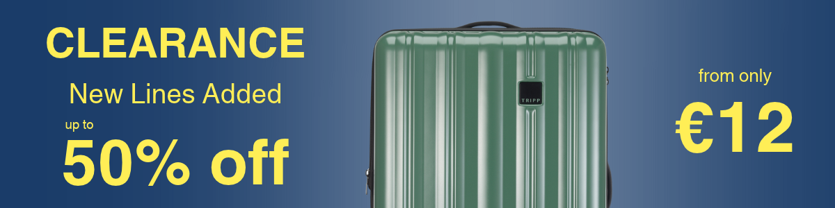 Shop Clearance, get up to 50% off, from only €18