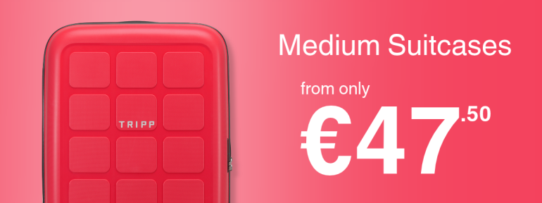Shop Medium Suitcases from only €47.50