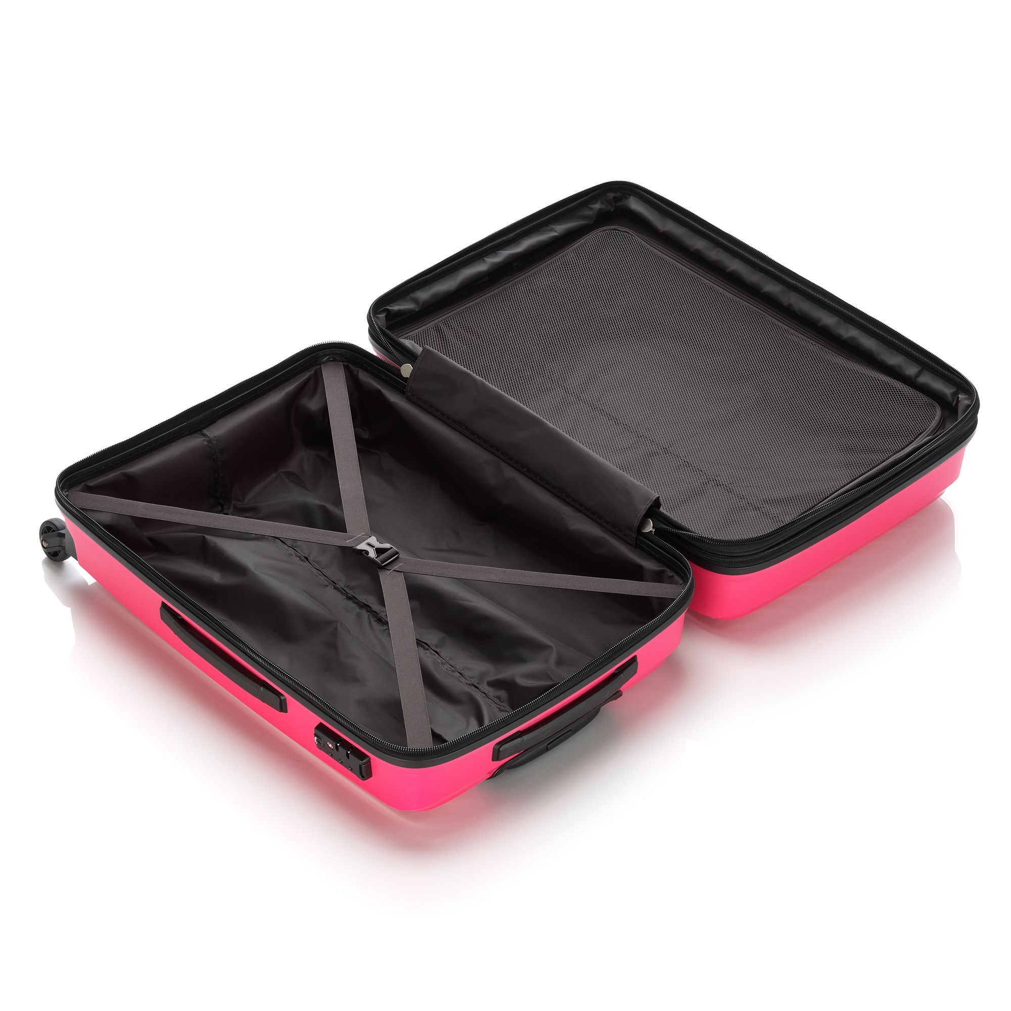 Tripp Chic Hot Pink Medium Suitcase - Tripp Ltd