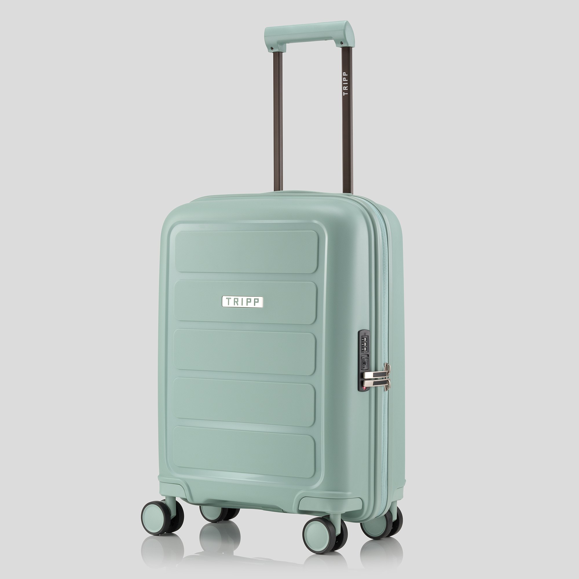 Tripp Travel Dusky Green Cabin Suitcase 55x40x20cm Tripp Ltd