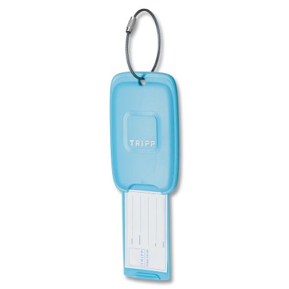 Tripp Turquoise Luggage Tag