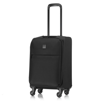 Tripp Ultra Lite Black Cabin Suitcase 55x35x22.5cm