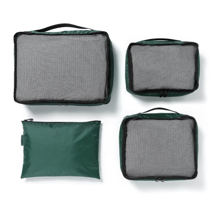Tripp Forest Green Packing Cubes (Set Of 3) Tripp Forest Green Packing Cubes (Set Of 3)