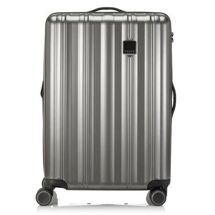 Tripp Retro Pewter Medium Suitcase