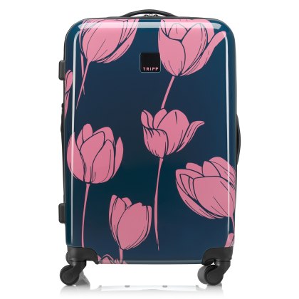 Tripp Tulip Print Medium Suitcase