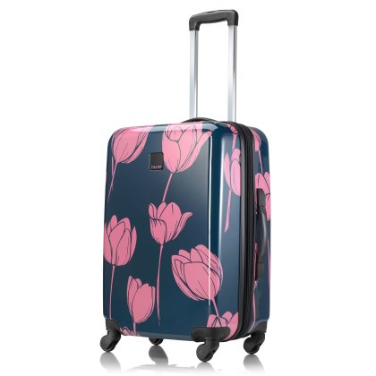 Tripp Tulip Print Medium Suitcase