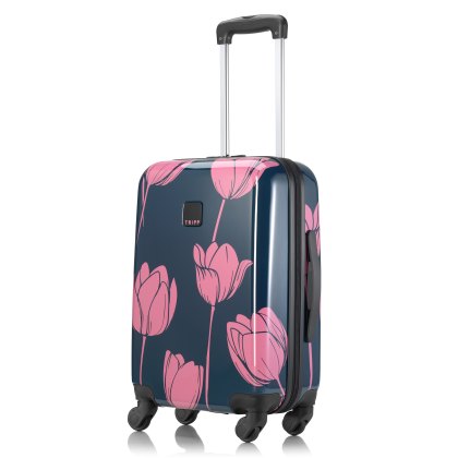 Tripp Tulip Print Suitcase 55x36x20cm