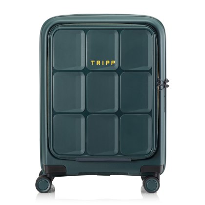 Tripp Cruise Forest Green Front Pocket Cabin Suitcase
