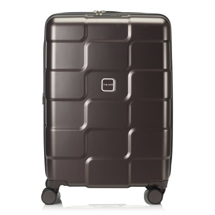 Tripp Wave Chocolate Expandable Medium Suitcase