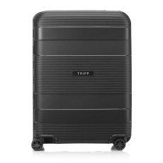Tripp Supreme Lock Black Cabin Suitcase 55x39x20cm