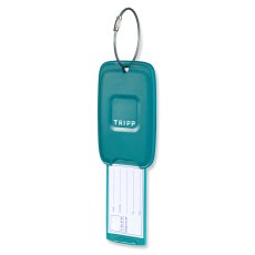 Tripp Teal Luggage Tag