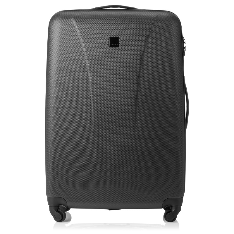 Lite 4W Large 4 wheel Suitcase 81cm BLACK.