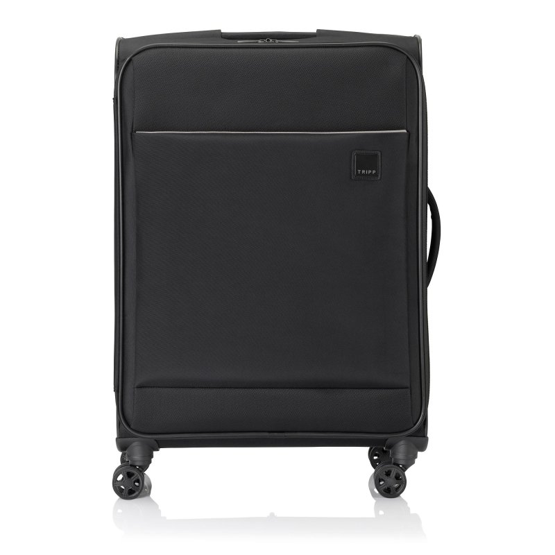 Full Circle II Medium 4 wheel Suitcase 71cm BLACK
