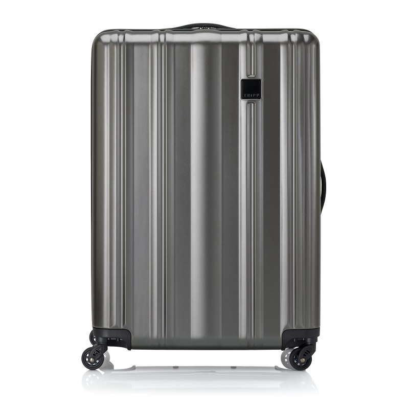 Retro II Large 4 wheel Suitcase 6cm PEWTER