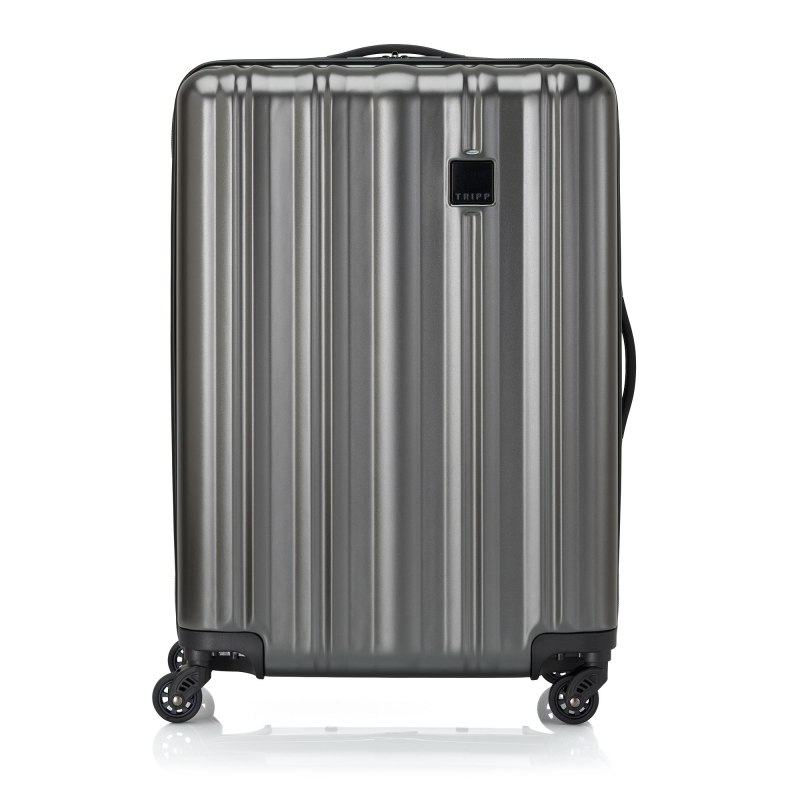 Retro II Medium 4 wheel Suitcase 67cm PEWTER