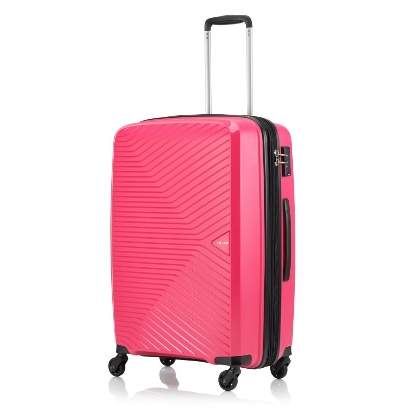 Tripp Chic Hot Pink Medium Suitcase Tripp Ltd