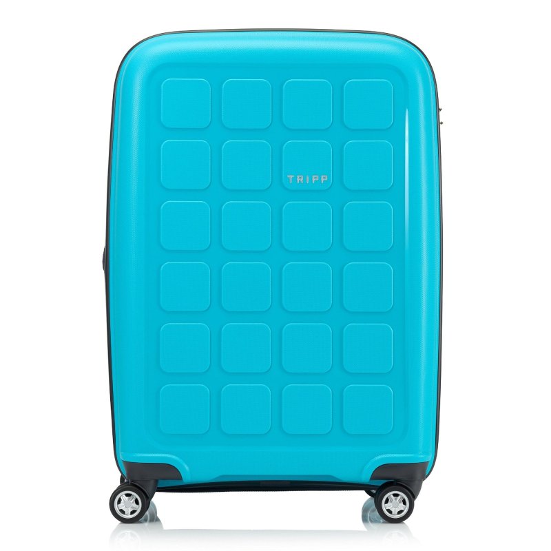 Holiday 7 Medium 4 wheel Suitcase 65cm TURQUOISE