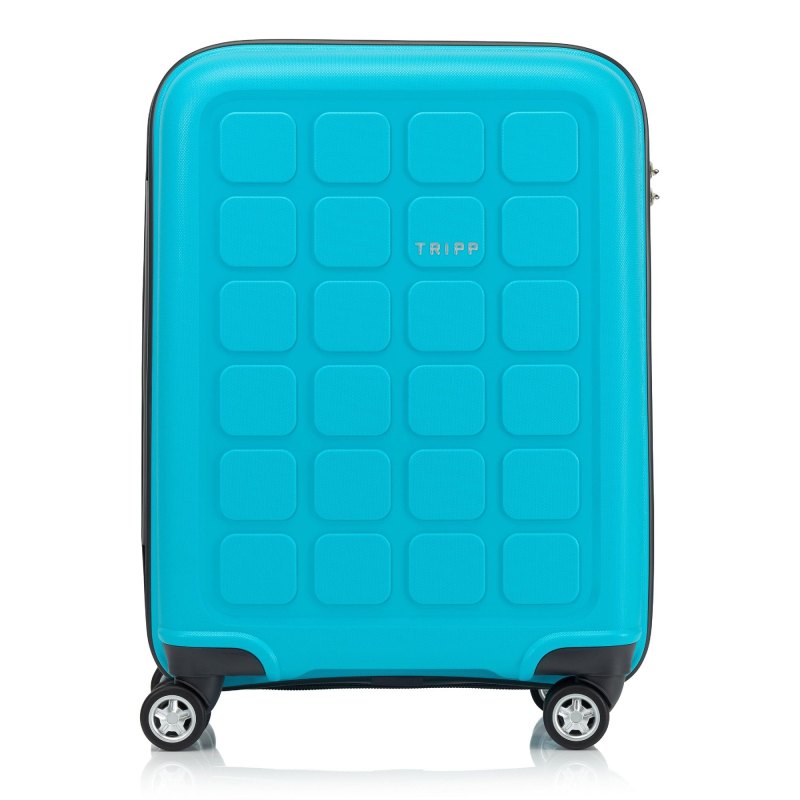Holiday 7 Cabin 4 wheel Suitcase 55cm TURQUOISE