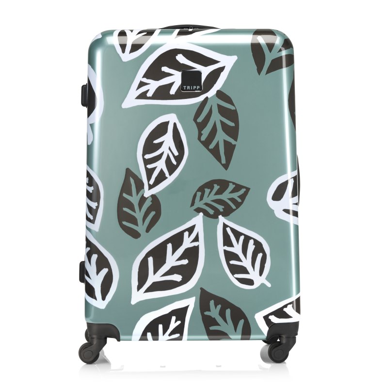 Tripp Bold Leaf Print Large Suitcase Tripp Bold Leaf Print Large Suitcase