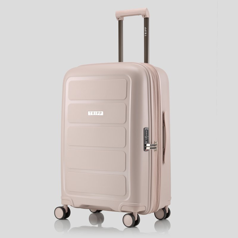 Tripp Travel Dusky Pink Medium Suitcase Tripp Ltd