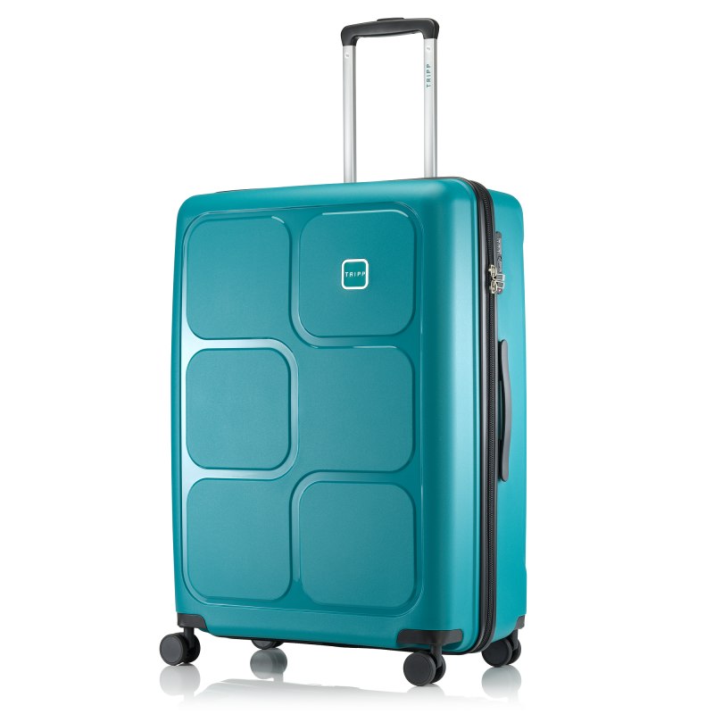 Tripp World Teal Large Suitcase Tripp Ltd