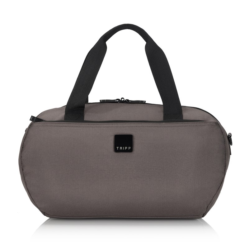 Tripp Retro Pewter Holdall 25x40x20cm Tripp Retro Pewter Holdall 25x40x20cm